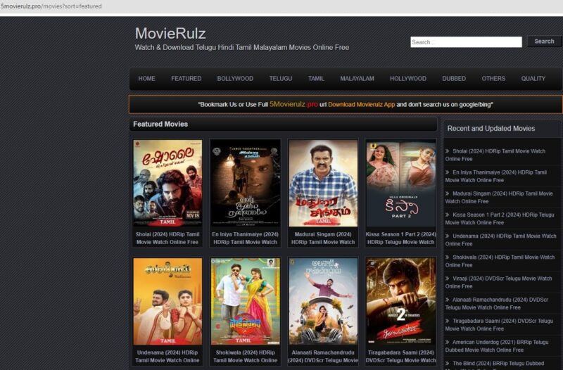 Best site to watch tamil movies online free online