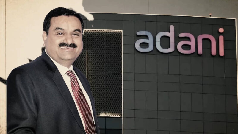 Adani and his company's building