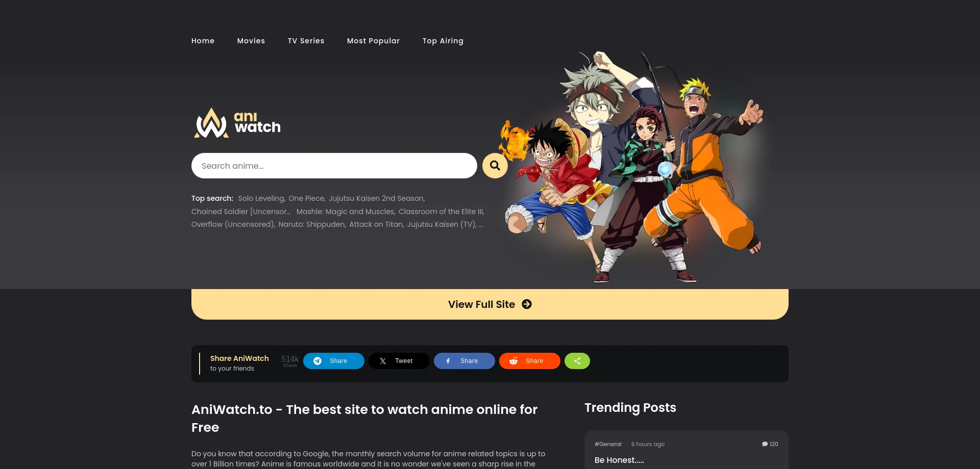 8 Free Aniwatch Alternatives You Should Try in 2024 - Startup20 India 2023