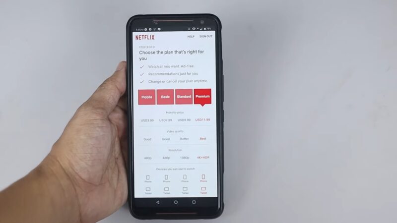 Netflix Streaming App