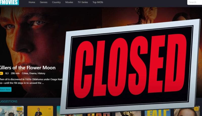 Fmovies Shutdown