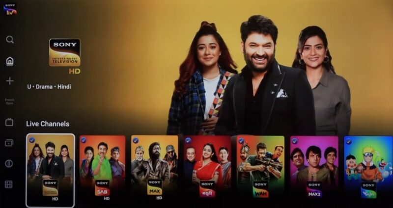 Sony LIV PlatformSony LIV platform as an alternative to