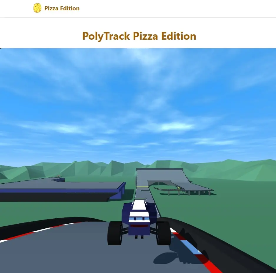 PolyTrack on the Pizza Edition platform